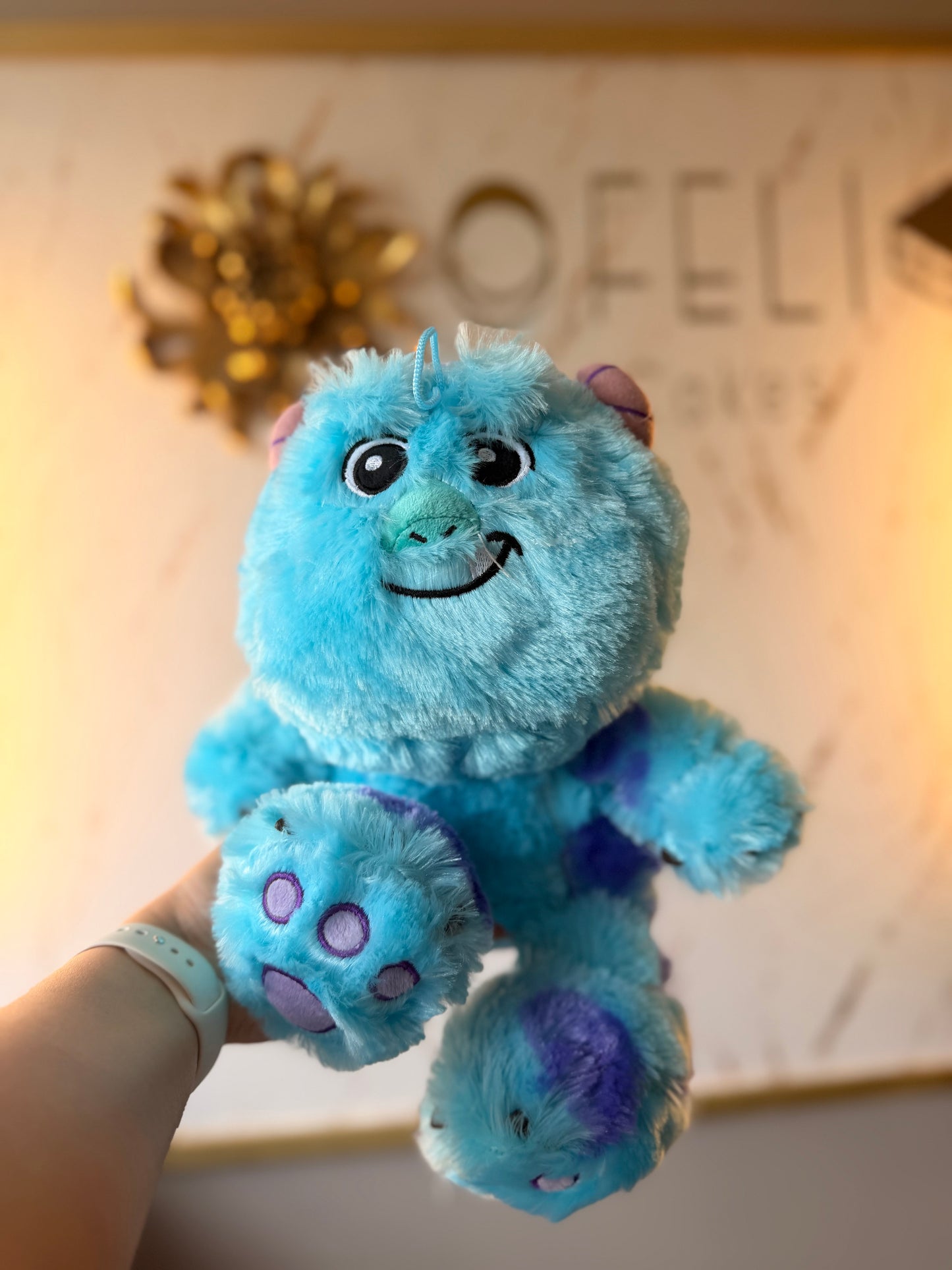 Peluche Sulley Monsters – 30 cm | Edición Premium Suave