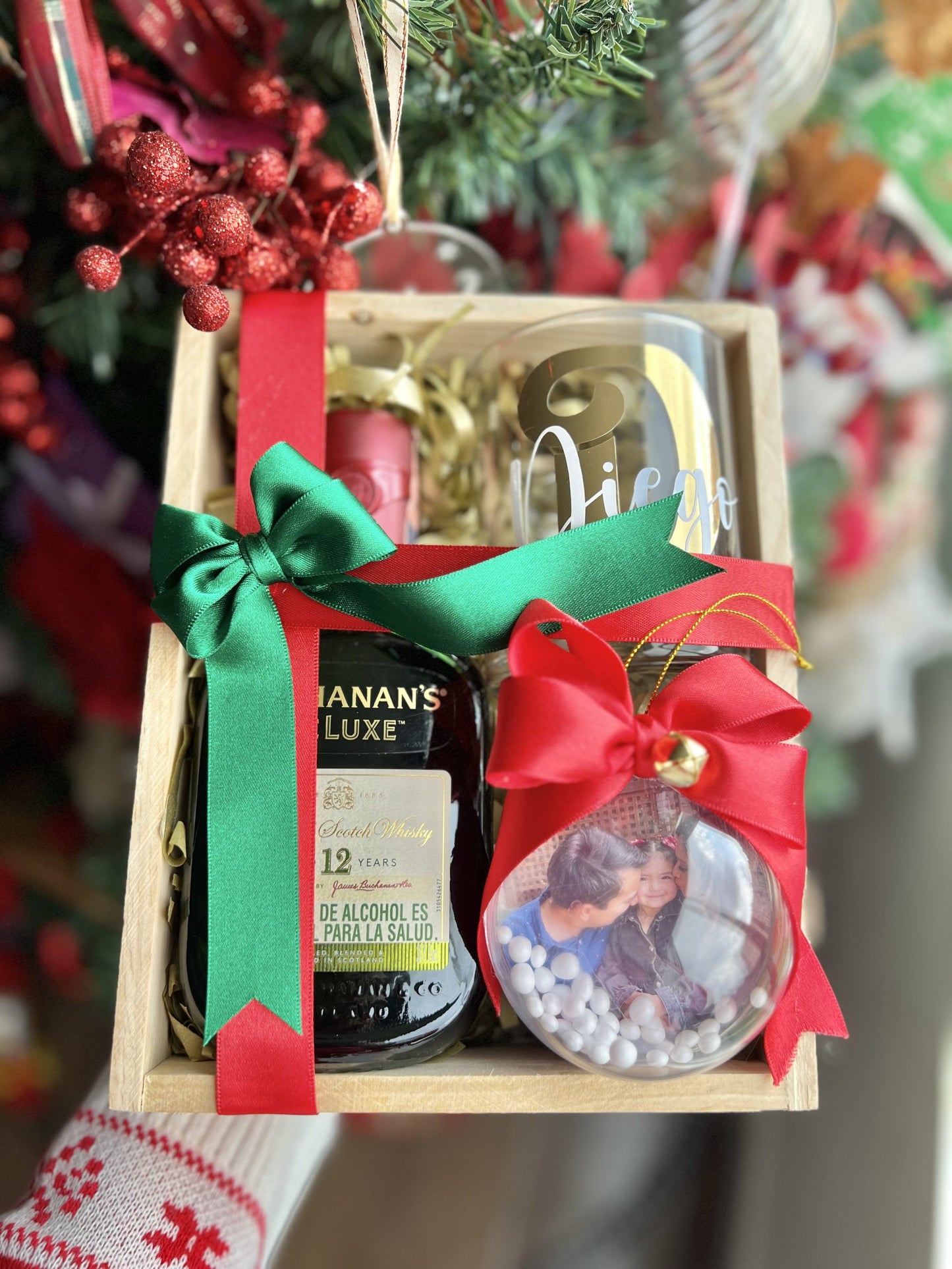 Ancheta navideña buchanan's deluxe