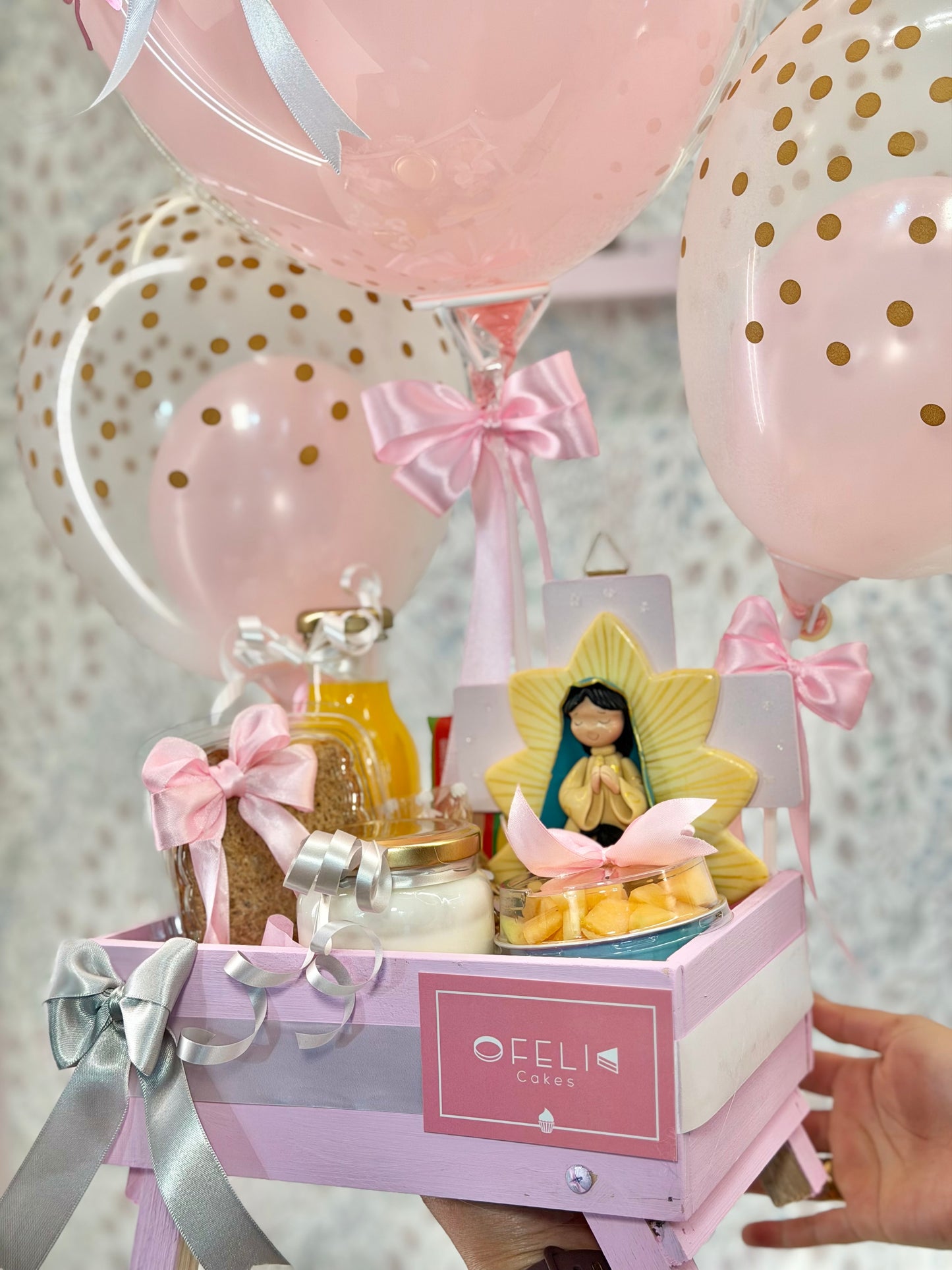 Desayuno sorpresa Virgen para Mamá
