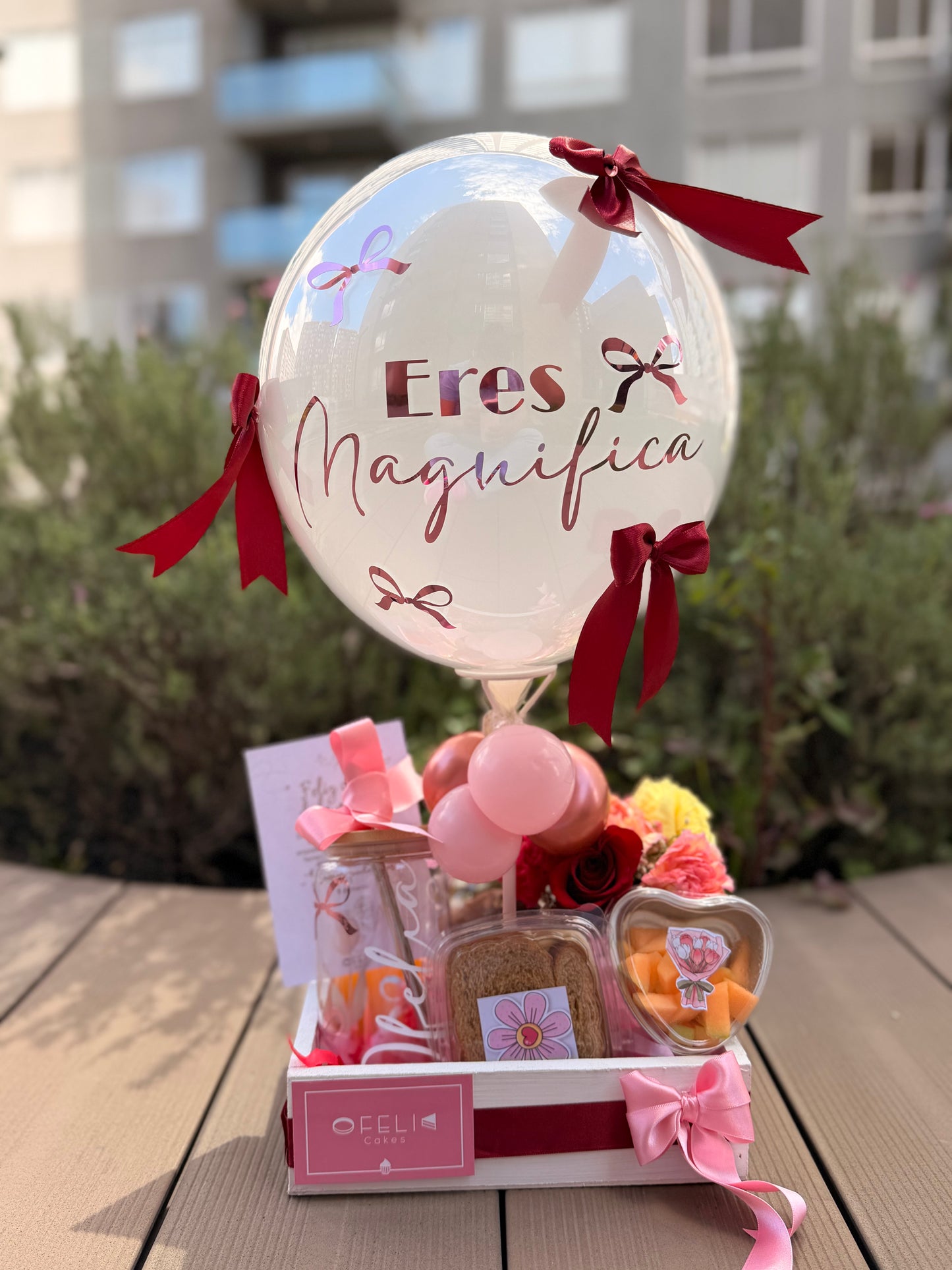 Desayuno Eres Magnífica con Vaso Acrílico para mujer