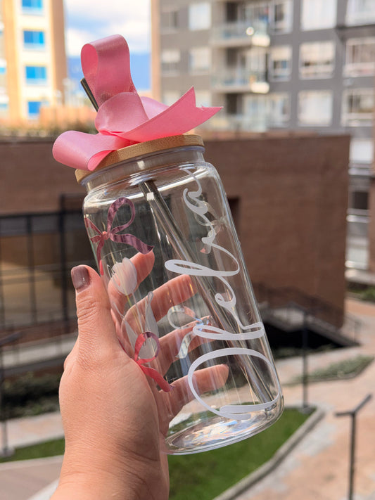 Desayuno Eres Magnífica con Vaso Acrílico para mujer