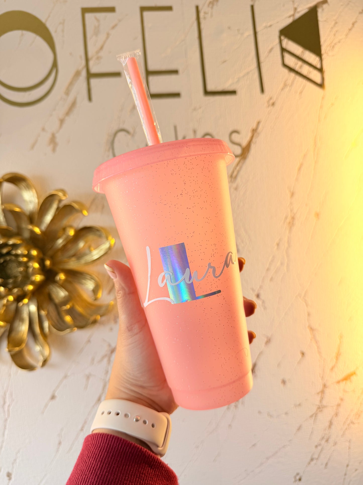 Vaso pink para mujer