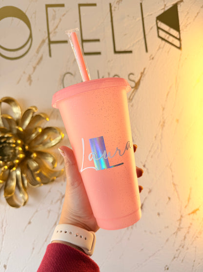 Vaso pink para mujer