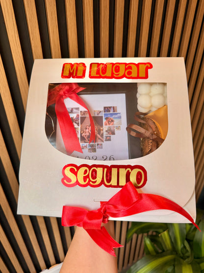 Detalle Personalizado San Valentín porta retrato -Vela – Ofeliacakes