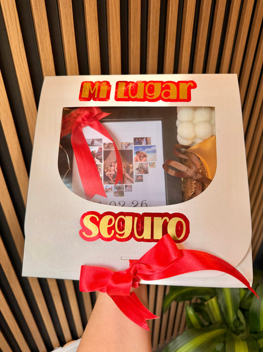 Detalle Personalizado San Valentín porta retrato -Vela – Ofeliacakes