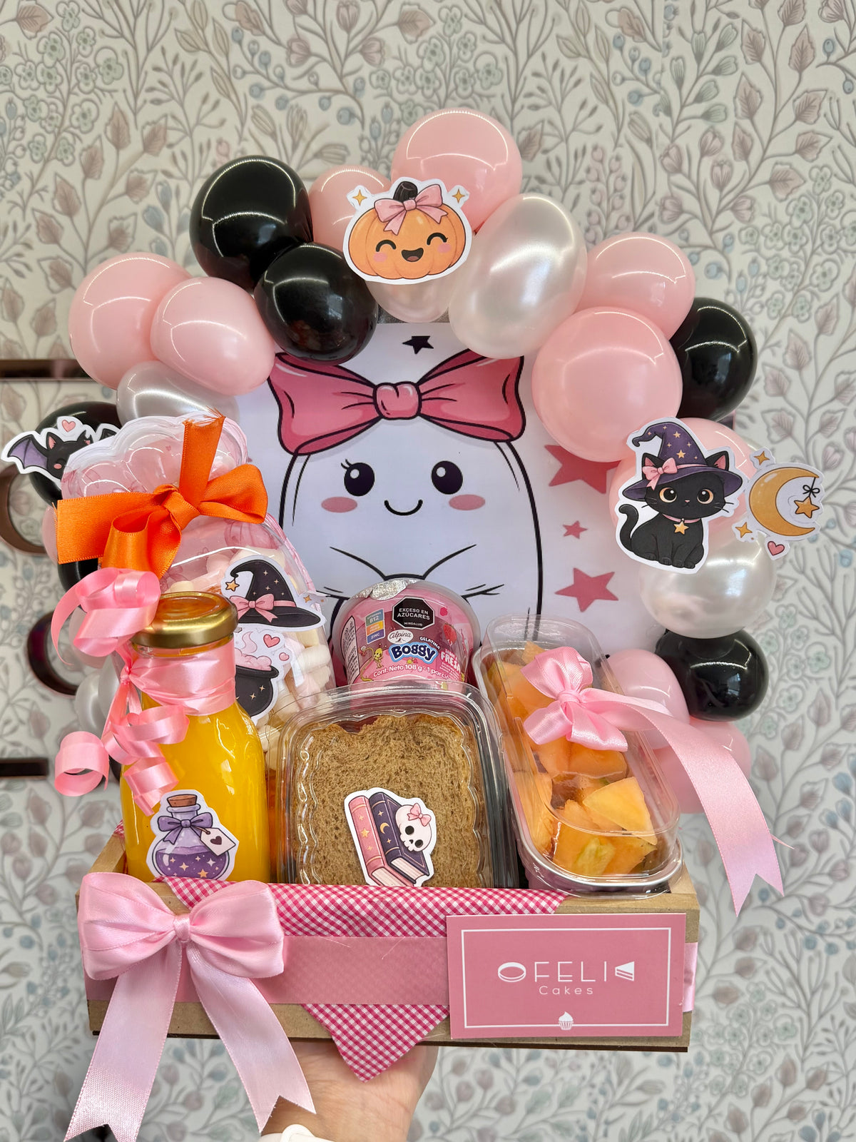 Desayuno Sorpresa Halloween Boo Pink 👻🎀