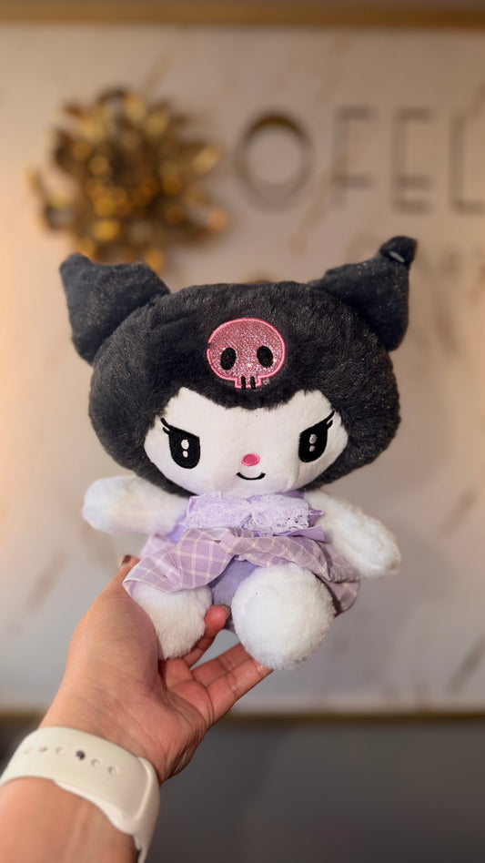 Peluche Kuromi 💜 – 20 cm (Edición Kawaii)