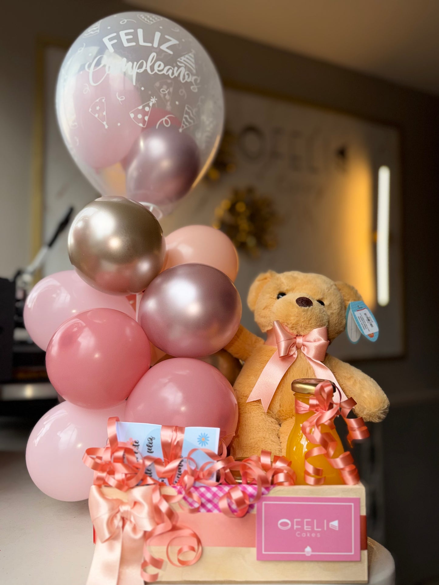 Desayuno Sorpresa Cumpleaños con Oso tra086