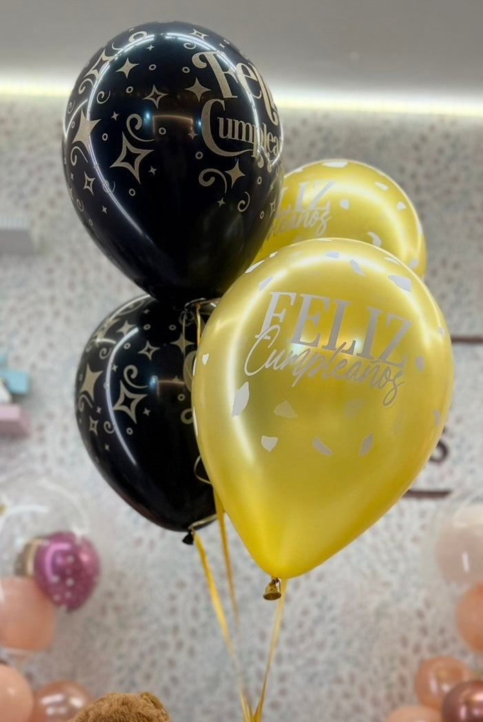 Globo en Helio Feliz Cumpleaños