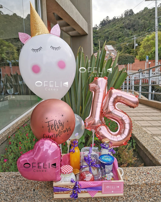 Desayuno Sorpresa Para Quinceañera Esp02