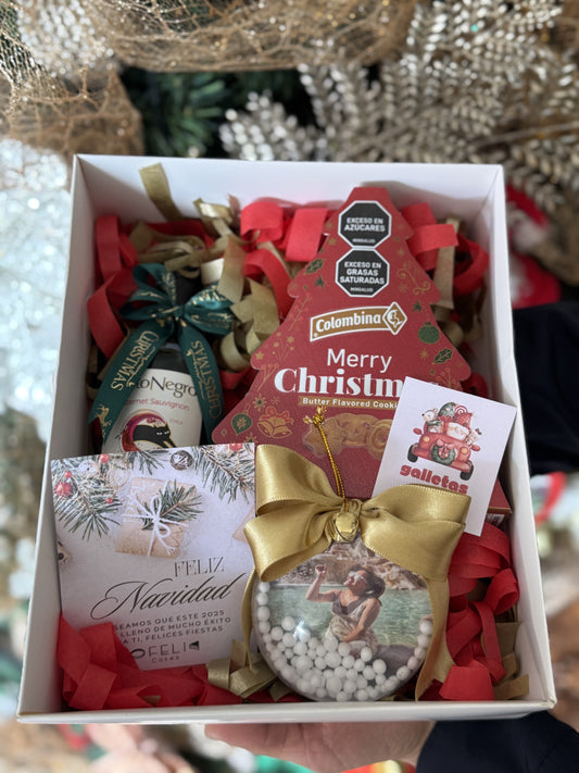 Gato negro para Navidad