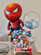 Desayuno sorpresa Mesa azul con Spiderman